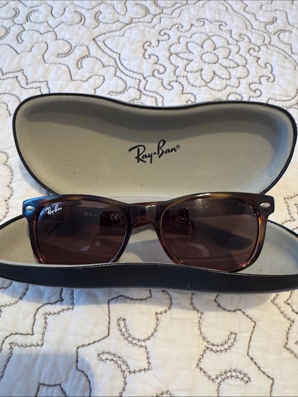 Ray-Ban kids Classic Wayfarer Sunglasses - Brown
